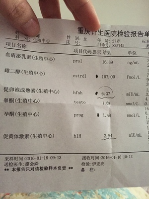 生殖激素六項，助您讀懂“生命密碼”